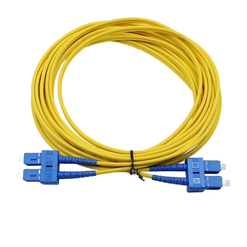 FIBRSOL FIBER PATCH CORD SC/UPC-SC/UPC DUPLEX 3.0mm 5m view 2